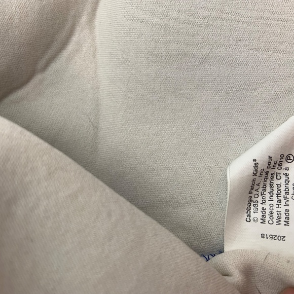 Vintage Coleco Cabbage Patch Kids Retro Rainbow Clown Crayon Shirt - Picture 11 of 12